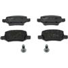 FERODO Kit pastiglie freni non predisposto per visualizzazione avviso usura con accessori FDB1782 Compatibilità con MERCEDES-BENZ Classe B W245 Classe A W169 Classe A W168 VANEO 414