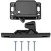 EMSea Chiusura per porta dell'armadio con 4 viti per cassetti camper e roulotte, accessori per armadi, porte scorrevoli, casa, cucina, colore: nero