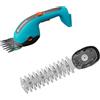 Gardena Forbici A batteria per Erba e Siepi PowerCut 20/18V P4A solo: Lame affilate, Lame intercambiabili, Leggero, Stoccaggio verticale, Senza fili (14750-55)