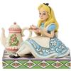 Enesco Jim Shore Disney Alice Con Tazza Teiera Figurina In Resina 6018925