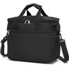 KONO Borsa Termica Porta Pranzo 20L, Grande Borsa Frigo Portatile, Pieg 20L Nero