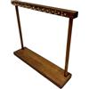 Perfeclan Espositore per collane con Ganci in Legno, Base Antiscivolo, Moderno espositore per collane per cassettiera, 12 Ganci