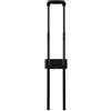 Dickly Parti di riparazione per maniglia telescopica per valigia da viaggio con 3 stadi, nero, leggero, facile da installare, accessori fai da te, asta