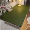 BESTORI Tappetino Scrivania Grande Impermeabile Sottomano Scrivania in Pelle PU Rettangolare Antiscivolo per Ufficio e Casa Verde, 60 x 120 cm