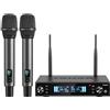 TONOR MICROFONO WIRELESS RICARICABILE PROFESSIONALE PER CANTANTI E MUSICISTI