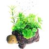 Générique Pietra ad aria per acquario in resina, gorgogliatore a forma di tartaruga, funzione silenziosa con costruzione robusta, accessorio acquario per la coltivazione e l'ufficio design