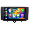 XIUNYIE Car Radio per Smart Fortwo 451 2005-2015 Android 15 9 Pollici Touch Screen con Bt Fm Wifi Dual Usb Per, 8 Core 8G+256G