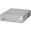 TOTAUDIO Topping Mini300 Amplificatore HiFi Stereo ad Alta Potenza, Classe D Bilanciato, 140 W×2 @4Ω, 124 dB SNR, Auto Power Sync,TRS Bilanciato e RCA, Amplificatore da Scrivania per Altoparlanti Passivi