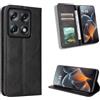 BAILI Cover per Motorola Signature,Supporto Stand, Cover per Motorola Signature Cellulare, Nero