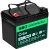 Green Cell GreenCell AGM Battery 12V 33Ah Lead Acid Sealed VRLA No Maintenance Rechargeable Replacement Batteries Children's Toys Alarm Fail Scales Fence