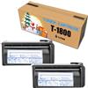 AUNNSY Compatibile Per Toshiba T-1800 T-1800E, Sostituzione Del Cartuccia Di Toner Per E-Studio 18 Stampante 2 black