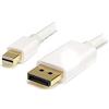 StarTech.com Cavo adattatore Mini DisplayPort 1.2 a DisplayPort 4k bianco da 1 m - M/M