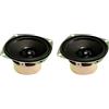 sourcing map Sourcingmap 10W 4 Ohm 7,6 cm 78 x 78 x 39 mm altoparlante anti-magnetico tweeter altoparlanti 2 pezzi