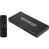 Zunate multiviewer HDMI 8x1, Divisione dello Schermo del Canale, switcher HDMI Seamless Fino a 4K a 60 Hz, Ingresso e Uscita da 10 m per Telecamera di Sicurezza, Console di Gioco