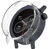 BoerHang Cover Compatibile con Nothing CMF Watch Pro 3, Custodia Protettiva Anti-collisione Rigida per PC + Protezione Semi-cava.Trasparente