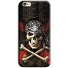 Mixroom - Cover Custodia Case in TPU Silicone Morbida per Apple iPhone 7 M3526 Techio Pirata con Bandana