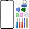 MovTEK Schermo Frontale Vetro Anteriore di Ricambio Originale Compatibile con Huawei P30 PRO 6.47 Sostituzione Kit per Vetro Tattile con Strumento di separazione e Adesivo 3M Nero