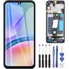 ZOETEC Schermo di ricambio per Samsung Galaxy A05s SM-A057F A057M A057G 6.7 pollici LCD Screen Digitizer montaggio completo con strumenti di riparazione telaio