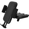 iSpchen Supporto Cellulare Auto Cd,Porta Cellulare Da Auto Per Cd Slot,Rotazione 360 °Porta Cellulare Regolabile Staffa Navigazione Per Telefono Veicolare Multifunzionale Per Telefoni 55mm a 92mm Larghezza