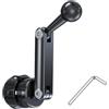 Wilgure Supporto per asta allungato da 17 mm, per presa auto, supporto per telefono e montaggio di navigazione
