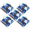 TECNOIOT 5pcs PAM8406 Digital Amplifier Board 5Wx2 Stereo with Volume Potentiometer