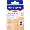 Hansaplast Universal - Cerotto Resistente all'Acqua, 20 cerotti 4 formati