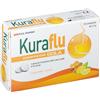 Pool Pharma Kuraflu Gola - Dispositivo medico per la tosse gusto miele e limone, 20 compresse