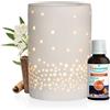Puressentiel Lumini Diffusore in Ceramica + Miscela Cocooning 10ml