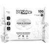 PetShine Salviette Detergenti Fiori di Cotone per Cani e Gatti 100pz