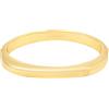 Michael Kors Bracciale da donna in ottone con chiusura a pulsante ,Oro spazzolato