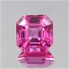 Superbo Naturale Perfetto Ceylon Zaffiro Rosa Loose Taglio Asscher Gemma 6x6 MM
