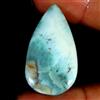 Gemstonedesire Pietra preziosa 28,20 ct design naturale blu cielo Larimar fantasia cabochon ...