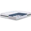 The White Stone Materasso in Memory Foam Singolo 80x200 Altezza 22 cm