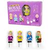Gift Republic Royal GR452133 - Pennarelli per vasi da fiori, confezione da 4, multicolore, 5 cm