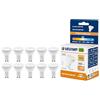 Velamp 10 Lampadine LED GU10, 8Watt Pari ad alogene da 60Watt, 800 lumen, Luce Bianca Naturale 4000K, Angolo del Fascio di 120 Gradi, Lampadina LED Non Dimmerabile