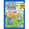 DAMI EDITORE Colora con Teddy. Con adesivi. Ediz. a colori