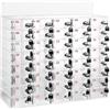 Easnuroz Contenitore per Telefoni Cellulari 12-80 Slot Cell Phone Locker Box per L'aula con Serrature E Chiavi per Porta Armadietto Mobile per Ufficio E Casa(40)