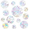 JOOTUEPO 39 PezziAdesivi per Finestr, Finestra Acchiappasole, Adesivo per Finestrini per Uccelli, Finestra con Pellicola Arcobaleno con Effetto Prism, Decorazioni per Porte e Finestre