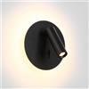 B·LED BARCELONA LED Lampada da lettura Quart - Doppia funzione - 3W+6W
