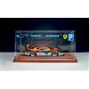 Hot Wheels Ferrari F40 Arancione Spectraflame Custom Con Display Case 1:64