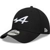 New Era 9Forty Snapback Berretto - F1 BWT Alpine Nero, Nero, Taglia unica, Nero, taglia unica