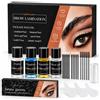 Peutpy Kit Professionale Brow Lift per Laminazione Sopracciglia e Ciglia - Set Laminazione Facile da Usare per un Aspetto Naturale, Folto e Definito - Ideale per Uso Principianti ed Esperti