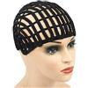 YANTAISIYU 1 Pezzi Cuffia Capelli per Parrucca Retine per Capelli Crochet Wig cap Berretto per Capelli Reti per Capelli per Parrucche con Clip