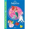 Walt Disney La Sirenetta. Staccattacca e colora. Con adesivi. Ediz. (Tascabile)