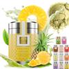 TEA Uniqō Tea Uniqo - Ananas Matcha Latte Polvere - Ideale per Bubble Tea, Shakes o Pur -