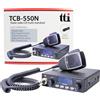 Tti Tcb-550 N Con Squelch Automatico Stazione radio Cb Nero Nero Taglia Unica