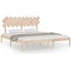 vidaXL Letto in legno massiccio 180x200 cm