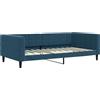 vidaXL Letto da giorno blu 100x200 cm in velluto