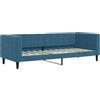 vidaXL Letto da giorno blu 80x200 cm in velluto