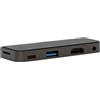 EXSYS EX-1222HM Docking station per notebook e replicatore di porte Wired USB 3.2 Gen 1 (3.1 Gen 1) Type-C Antracite (EX-1222HM)